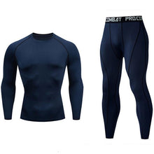 Load image into Gallery viewer, High Quality Compression Men&#39;s Sport Suits Quick Dry Running sets Clothes Sports Joggers Training Gym Fitness Tracksuits men
