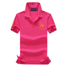 Load image into Gallery viewer, Polo Brand Clothing Male Fashion Casual Men Polo Shirts Solid Casual Polo Tee Shirt Tops High Quality Slim Fit Shirt Men 908
