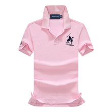 Load image into Gallery viewer, Polo Brand Clothing Male Fashion Casual Men Polo Shirts Solid Casual Polo Tee Shirt Tops High Quality Slim Fit Shirt Men 908
