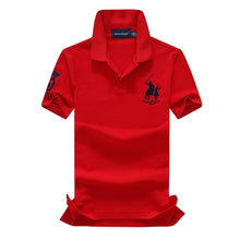 Load image into Gallery viewer, Polo Brand Clothing Male Fashion Casual Men Polo Shirts Solid Casual Polo Tee Shirt Tops High Quality Slim Fit Shirt Men 908
