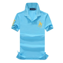 Load image into Gallery viewer, Polo Brand Clothing Male Fashion Casual Men Polo Shirts Solid Casual Polo Tee Shirt Tops High Quality Slim Fit Shirt Men 908
