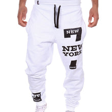 Load image into Gallery viewer, PUIMENTIUA Mens Casual Pants Letter Print Sweatpants 2019 New Male Lace-up Loose Hip Trousers Joggers Track Cotton Pants
