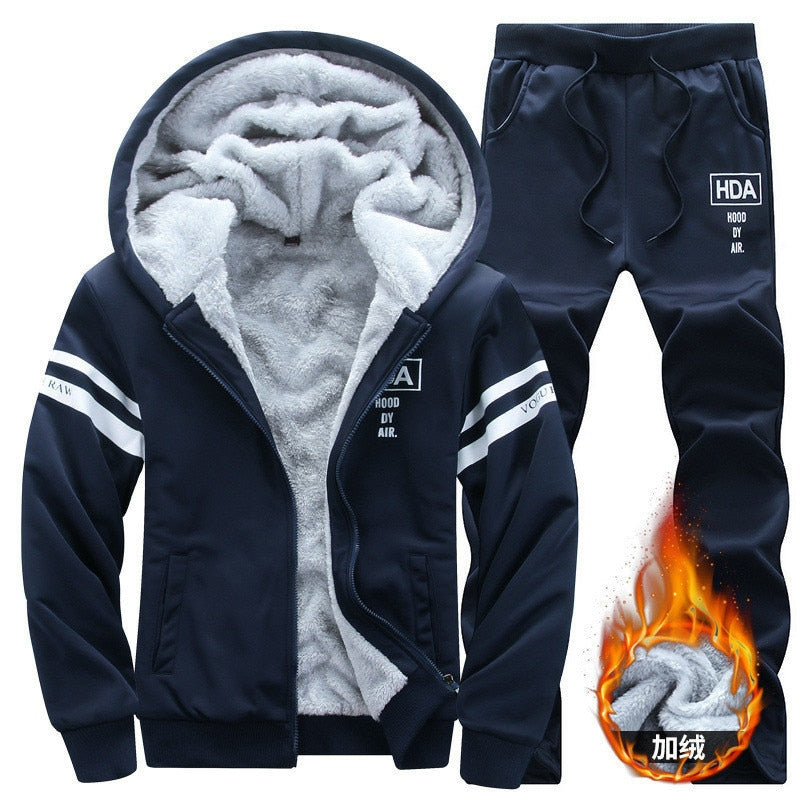 BOLUBAO, nuevos chándales de invierno, conjunto para hombre, sudaderas gruesas con capucha y pantalones, traje de primavera, sudadera, conjunto de ropa deportiva, Sudadera con capucha para hombre, trajes deportivos