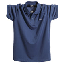 Load image into Gallery viewer, Summer Men Polo Shirt Brand Clothing Pure Cotton Men Business Casual Male Polo Shirt Short Sleeve Breathable Soft Polo Shirt 5XL
