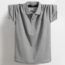 Load image into Gallery viewer, Summer Men Polo Shirt Brand Clothing Pure Cotton Men Business Casual Male Polo Shirt Short Sleeve Breathable Soft Polo Shirt 5XL
