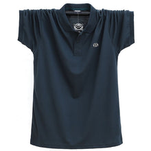 Load image into Gallery viewer, Summer Men Polo Shirt Brand Clothing Pure Cotton Men Business Casual Male Polo Shirt Short Sleeve Breathable Soft Polo Shirt 5XL
