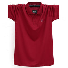 Load image into Gallery viewer, Summer Men Polo Shirt Brand Clothing Pure Cotton Men Business Casual Male Polo Shirt Short Sleeve Breathable Soft Polo Shirt 5XL
