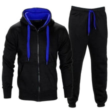 Load image into Gallery viewer, MJARTORIA Tracksuit Men 2019 Autumn Sportwear Fashion Mens Hip Hop Set 2PC Zipper Hooded Sweatshirt Jacket+Pant Suit
