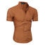 Load image into Gallery viewer, Men Slim Fit Shirt Short Sleeve Stylish Formal Tops Men Casual Short Sleeve Shirts Buttons Top Clothing Solid Plus Size W3

