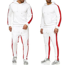 Load image into Gallery viewer, New Men Hoodies Suit Tracksuit Sweatshirt Suit Autumn Winter Fleece Hoodie+Sweat pants Jogging Homme Pullover Sporting Suit Male
