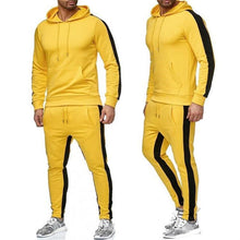 Load image into Gallery viewer, New Men Hoodies Suit Tracksuit Sweatshirt Suit Autumn Winter Fleece Hoodie+Sweat pants Jogging Homme Pullover Sporting Suit Male
