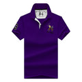 Camisetas y tops nuevos para hombre, polos de marca para hombres de negocios, polos con bordado 3D, polo transpirable para gimnasio