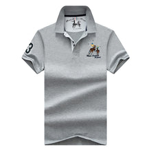 Load image into Gallery viewer, new Tops&amp;Tees Men&#39;s Polo shirts Business men brands Polo Shirts 3D embroidery mens Breathable gym polo shirt
