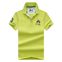 Load image into Gallery viewer, new Tops&amp;Tees Men&#39;s Polo shirts Business men brands Polo Shirts 3D embroidery mens Breathable gym polo shirt
