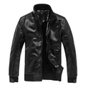 DIHOPE chaquetas de invierno de cuero genuino para hombre, abrigo de piel de oveja de 100% Real de marca, chaqueta de cuero genuino para hombre