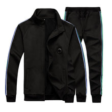 Load image into Gallery viewer, Tracksuit Men Sets Spring Autumn Hooded Sweatshirt Casual Set Men&#39;s Sportsuit Jacket+Pants Male 2020 Brand Sportswear Clothing
