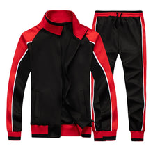 Load image into Gallery viewer, Tracksuit Men Sets Spring Autumn Hooded Sweatshirt Casual Set Men&#39;s Sportsuit Jacket+Pants Male 2020 Brand Sportswear Clothing
