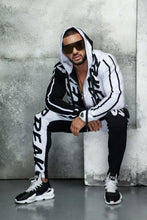 Load image into Gallery viewer, ZOGAA Mens Tracksuit Autumn Casual Men Outfit Letter Print Hooded Tops and Pants 2 Piece Set Streetwear Jogger Suits for Men
