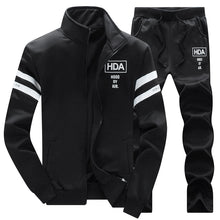 Cargar imagen en el visor de la galería, BOLUBAO 2018 nuevo otoño conjunto para hombre sudadera polar de calidad + Pantalones chándal masculino trajes deportivos conjuntos de ropa deportiva para hombre
