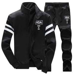 BOLUBAO 2018 nuevo otoño conjunto para hombre sudadera polar de calidad + Pantalones chándal masculino trajes deportivos conjuntos de ropa deportiva para hombre