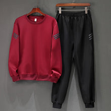 Load image into Gallery viewer, Men&#39;s Set Jogging Homme Workout Fitness Tracksuit Men Long Sleeves Sweatshirts Sporting Suit Pant Set Men Trainingspak Mannen
