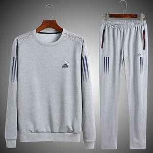 Men's Set Jogging Homme Workout Fitness Tracksuit Men Long Sleeves Sweatshirts Sporting Suit Pant Set Men Trainingspak Mannen
