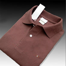 Load image into Gallery viewer, Top quality 2019 Summer 100% cotton Mens short sleeve polos shirts casual solid color mens polos shirts fashion male tops XS-4XL

