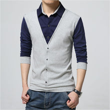 Load image into Gallery viewer, Design New 2019 Men s Brand Polo Shirt Long Sleeves Casual Spring Autumn Clothes Plus Asian Size M-3XL 4XL 5XL
