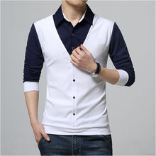 Load image into Gallery viewer, Design New 2019 Men s Brand Polo Shirt Long Sleeves Casual Spring Autumn Clothes Plus Asian Size M-3XL 4XL 5XL
