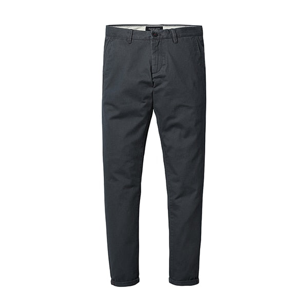 SIMWOOD 2020 spring Winter New Casual Pants Men  Cotton Slim Fit Chinos Fashion Trousers Male Brand Clothing Plus Size