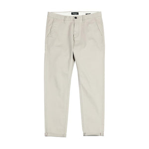 SIMWOOD 2020 spring Winter New Casual Pants Men  Cotton Slim Fit Chinos Fashion Trousers Male Brand Clothing Plus Size