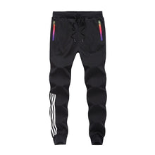 Load image into Gallery viewer, Spring Autumn Men Casual Sweatpants 2020 Mens Sportswear Joggers Striped Pants Fashion Male Skinny Slim Fitted Gyms Harem Pants
