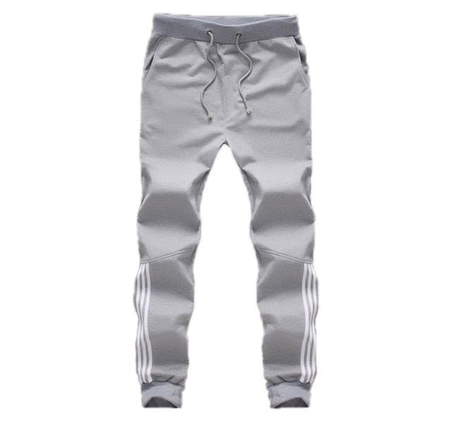 Spring Autumn Men Casual Sweatpants 2020 Mens Sportswear Joggers Striped Pants Fashion Male Skinny Slim Fitted Gyms Harem Pants