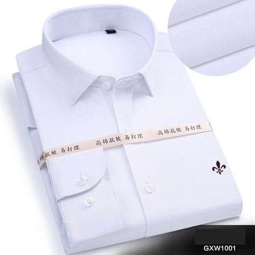 Dudalina 2019 Camisa de marca para hombre, camisas de vestir para hombre, Camisa Formal de negocios de manga larga informal a la moda para hombre, Camisa Social Masculina