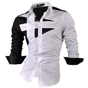Jeansian Spring Autumn Features Shirts Men Casual Jeans Shirt New Arrival Long Sleeve Casual Slim Fit Male Shirts Z030
