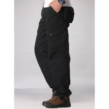 Load image into Gallery viewer, Men&#39;s Cargo Pants Mens Casual Multi Pockets Military Tactical Pants Men Outwear Straight slacks Long Trousers Large size 42 44
