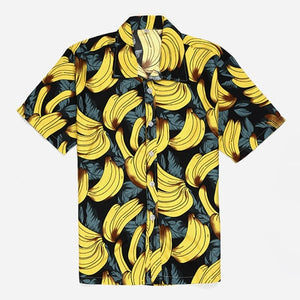 Pink Hawaiian Beach Short Sleeve Shirt Men 2019 Summer Fashion Palm Tree Print Tropical Aloha Shirts Mens Party Holiday Chemise