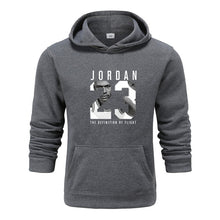 Load image into Gallery viewer, New Men Hoodies Suit Jordan 23 Tracksuit Sweatshirt Suit Fleece Hoodie+Sweat pants Jogging Homme Pullover 3XL Sporting Suit Male
