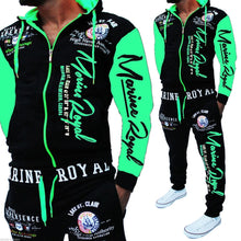 Load image into Gallery viewer, ZOGAA 2019 Brand Men Tracksuit 2 Piece Tops and Pants Mens Sweat Suits Set Letter Print Plus Size Jogger Sets for Men Clothing
