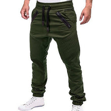 Load image into Gallery viewer, Men Casual Joggers Pants Solid Thin Cargo Sweatpants Male Multi-pocket Trousers New Mens Sportswear Hip Hop Harem Pencil Pants
