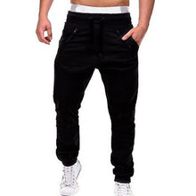 Load image into Gallery viewer, Men Casual Joggers Pants Solid Thin Cargo Sweatpants Male Multi-pocket Trousers New Mens Sportswear Hip Hop Harem Pencil Pants
