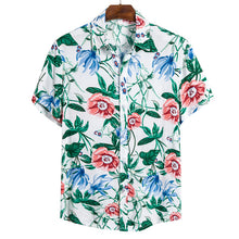Cargar imagen en el visor de la galería, Adisputent 2020 nuevas camisas hawaianas de verano para hombres, camisas casuales de manga corta con estampado divertido y cuello vuelto, ropa de calle con botones
