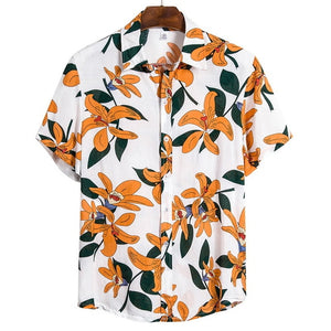 Adisputent 2020 nuevas camisas hawaianas de verano para hombres, camisas casuales de manga corta con estampado divertido y cuello vuelto, ropa de calle con botones