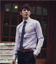 Load image into Gallery viewer, European and American fashion candy color long-sleeved shirt male 2019 spring and autumn new men&#39;s solid color casual shirt
