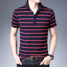 Load image into Gallery viewer, JANPA Style 2019 Brand Casual Polo Shirts Short Sleeve Men Summer Cotton Breathable Tops Tee ASIAN SIZE M-5XL 6XL
