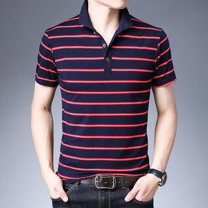 JANPA Style 2019 Brand Casual Polo Shirts Short Sleeve Men Summer Cotton Breathable Tops Tee ASIAN SIZE M-5XL 6XL