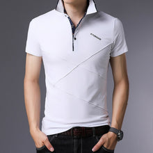 Load image into Gallery viewer, JANPA Style 2019 Brand Casual Polo Shirts Short Sleeve Men Summer Cotton Breathable Tops Tee ASIAN SIZE M-5XL 6XL
