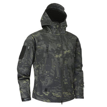 Load image into Gallery viewer, Mege Shark Skin Soft Shell Military Tactical Jacket Men Waterproof Army Fleece Clothing Multicam Camouflage Windbreakers 4XL
