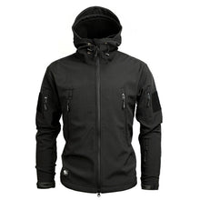 Load image into Gallery viewer, Mege Shark Skin Soft Shell Military Tactical Jacket Men Waterproof Army Fleece Clothing Multicam Camouflage Windbreakers 4XL
