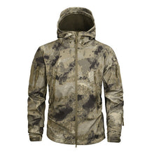 Load image into Gallery viewer, Mege Shark Skin Soft Shell Military Tactical Jacket Men Waterproof Army Fleece Clothing Multicam Camouflage Windbreakers 4XL
